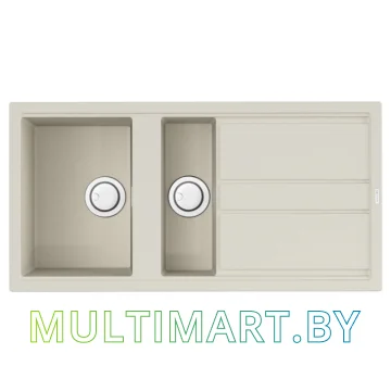 Кухонная мойка Omoikiri Kitagawa 100-2 WH (белый)